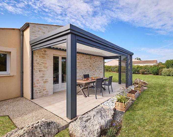 pergola adossée